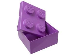 brique de rangement lego 853381 2x2 violette
