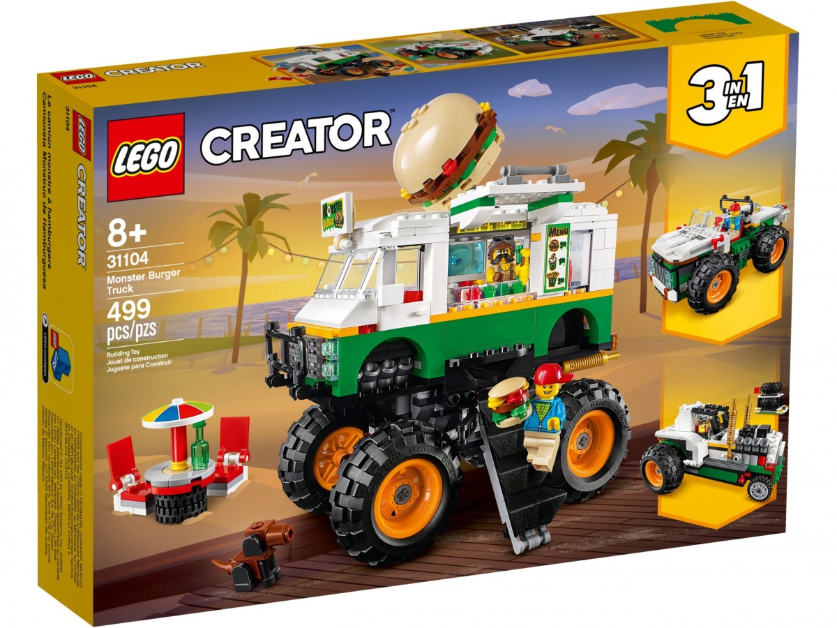 lego 31104 le monster truck a hamburgers scaled