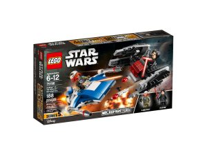 lego 75196 microfighter a wing vs silencer tie