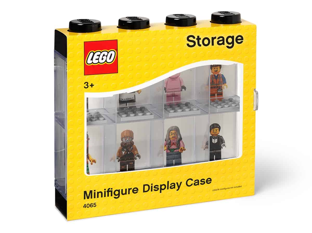 lego 5006152 boite de presentation pour 8 figurines noire