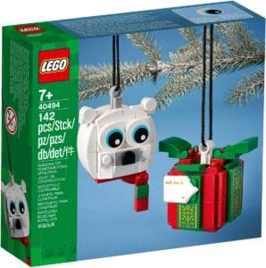 lego 40494 ensemble ours polaire et cadeau
