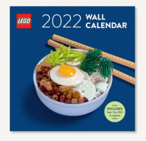 calendrier mural 2022 lego 5007180